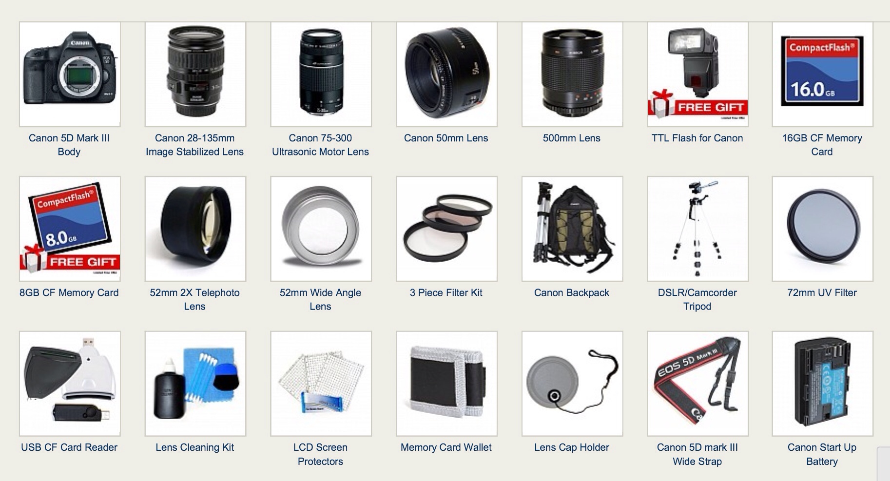 Supercharged Canon EOS 5D Mark III Bundle For $3800