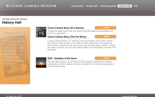 Canon History Museum