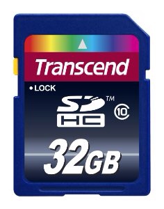 Save On Transcend 32 GB Class 10 SDHC Flash Memory Card