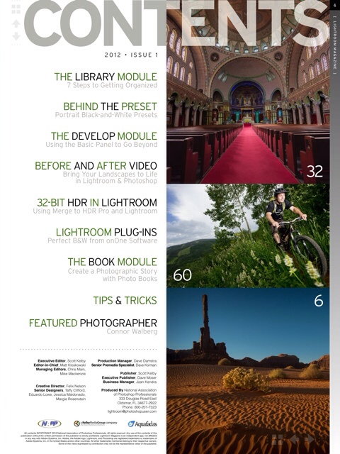 Lightroom Magazine For iPad