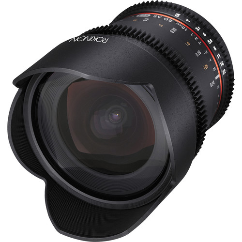 Rokinon Cine 10mm T3.1 – Obiettivo Grandangolare Cinema Per Nikon, Con Custodia, Usato