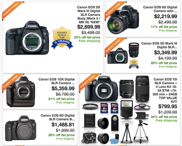 Canon Deals
