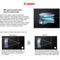 Canon Develops Blue Spectrum Refractive Optics, Enables Extremely High Levels Of Chromatic Aberration Correction
