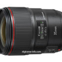 More Canon EF 35mm f/1.4L II specs and new image leaked