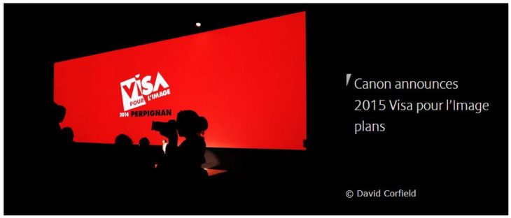 Canon Announces 2015 Visa Pour L’Image Plans