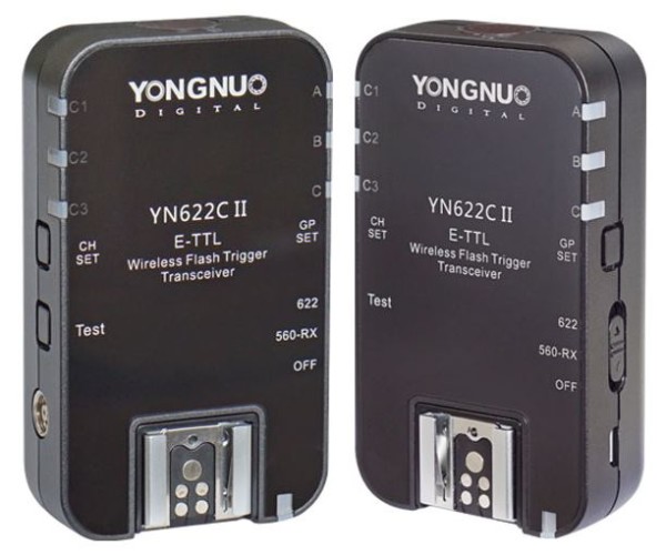 Yongnuo Released YN622C II Wireless TTL Flash Trigger ($85)