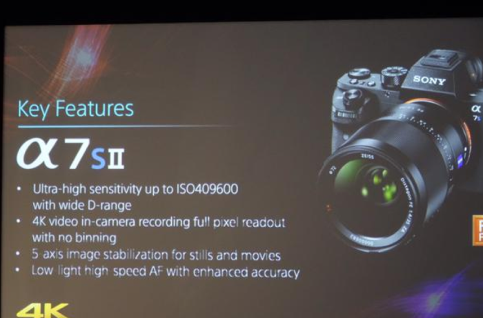 sony a7sii specs