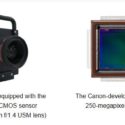 Another Canon Innovation: 250 megapixels APS-H CMOS sensor, the world’s highest pixel count for this size