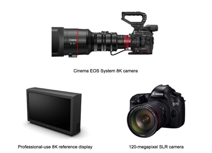 More Innovation By Canon: 8K Video Camera And EOS DSLR With 120MP (development Announcement)
