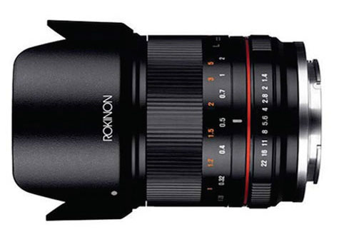 Rokinon 21mm f/1.4