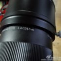 Mitakon 135mm f/1.4 lens (for Canon) images leaked