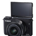More Canon EOS M10 and EF-M 15-45mm IS STM images leaked (M10 has tiltable screen, lens is retractable)