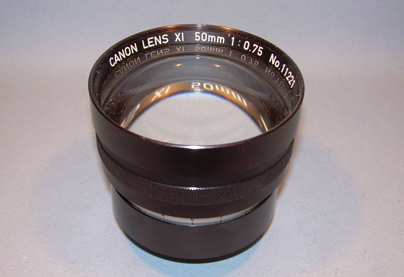 Ultra Rare Canon 50mm F 0 75 Lens Up For Auction