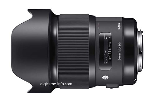 Sigma 20mm f/1.4 DG HSM