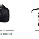 Canon commemorates production of 80 millionth EOS-series interchangeable-lens camera