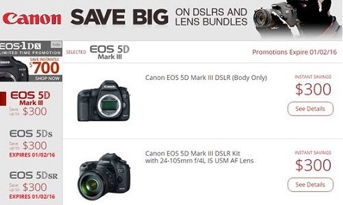 canon deals