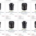 Save big on Sigma “ART” lenses