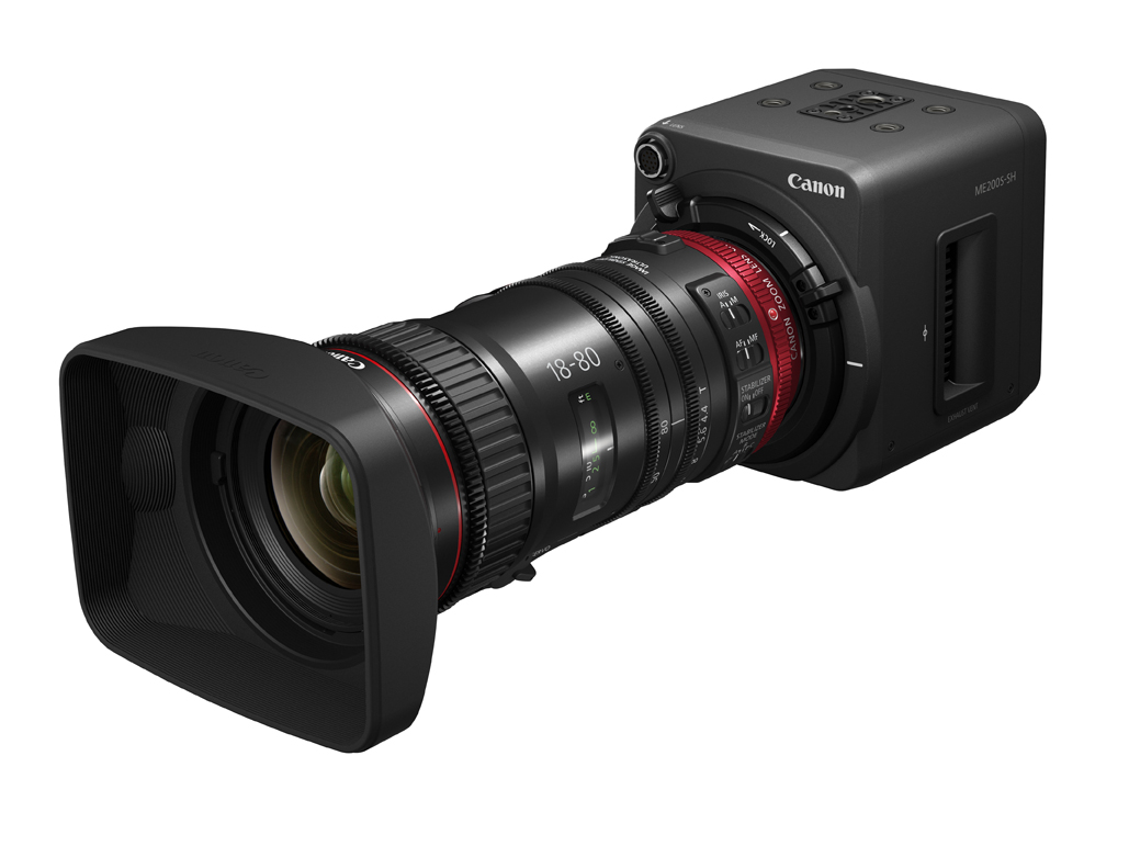 Gelukkig dubbel Goed Canon's New ME200S-SH Multi-Purpose Camera Provides Compact Imaging  Solution For Live HD Broadcasts, Production, And Surveillance