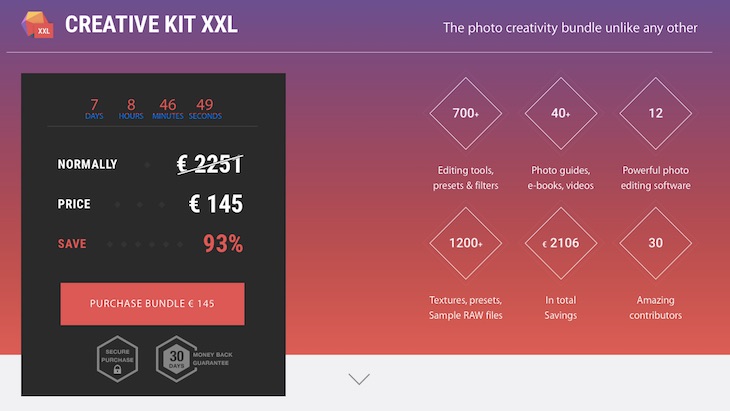 Save 93% On Macphun Creative Kit XXL Bundle ($129/€149)