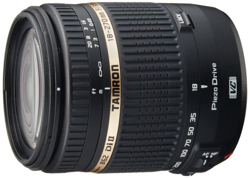 Tamron 18-270mm f/3.5-6.3 VC PZD