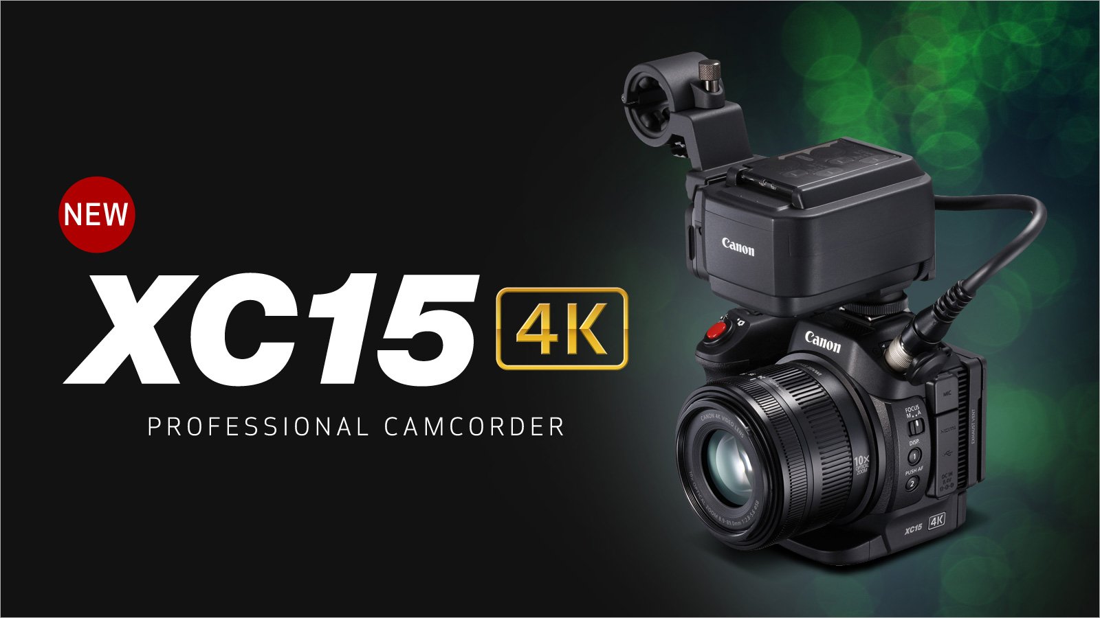 Canon Announce XC15 4K UHD Video Camcorder