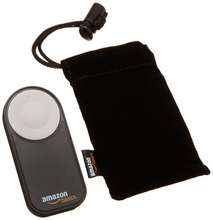 Deal: AmazonBasics Wireless Remote Control For Canon – $8.49