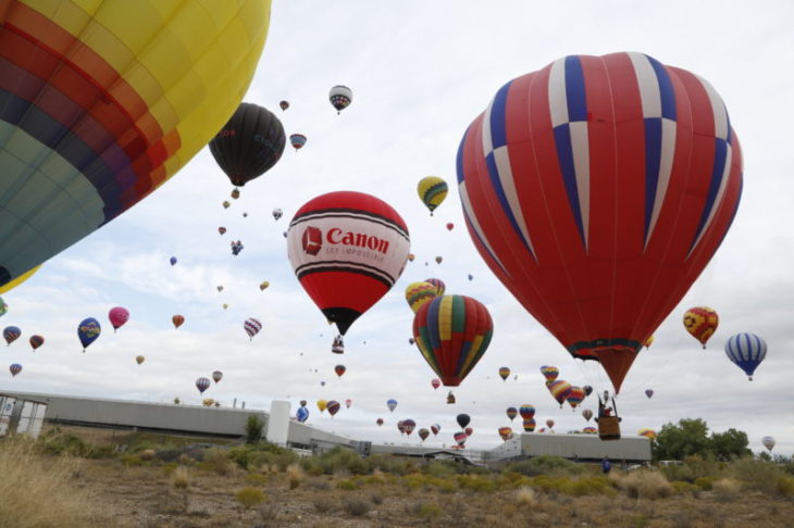 Albuquerque International Balloon Fiesta Sponsored By Canon