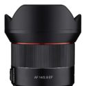 Here is the Samyang AF 14mm f/2.8 for Canon mount