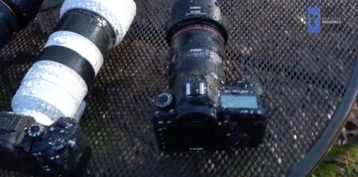 Weather Sealing Torture Test: Canon EOS 5D Mark IV Does Great, Sony A7R III Not So Much