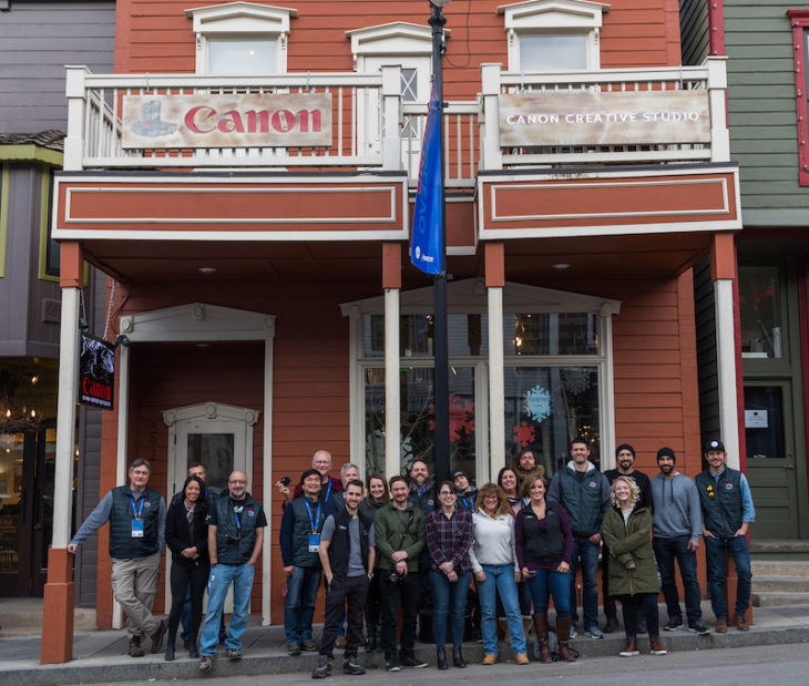 Canon Invites Filmmakers To The Canon Creative Studio As A Sponsor Of Sundance Film Festival 2018