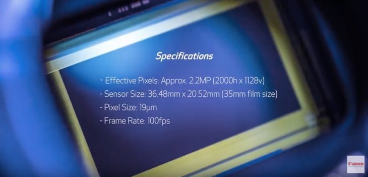 The Canon 35MMFHDXS CMOS Sensor Is A High Sensitivity And Low-noise Champion
