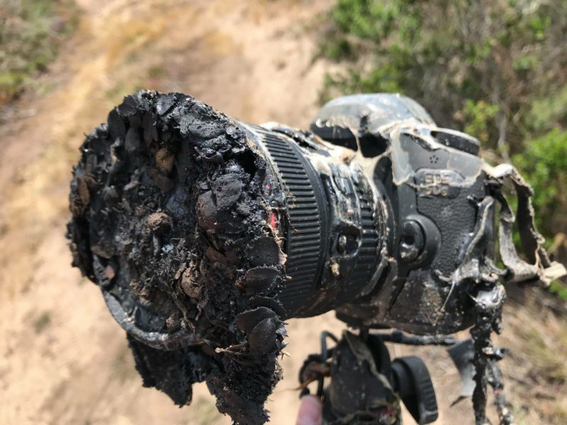 This Is What Happens To Your Camera If You Get Too Close To A Rocket Launch Pad