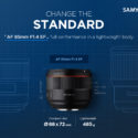 This Is The Samyang AF 85mm F/1.4 EF For Canon Mounts, Announcement Soon