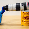 This photographer mounted a Canon EF 70-200mm 1.4x lens on a Nintendo Game Boy