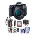 Deal: Canon EOS 77D & 18-135mm IS STM, Memory, Filters, Bag, More – $1049