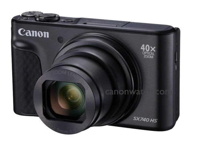 Canon PowerShot SX740 HS Technical Specification Brochure Leaks