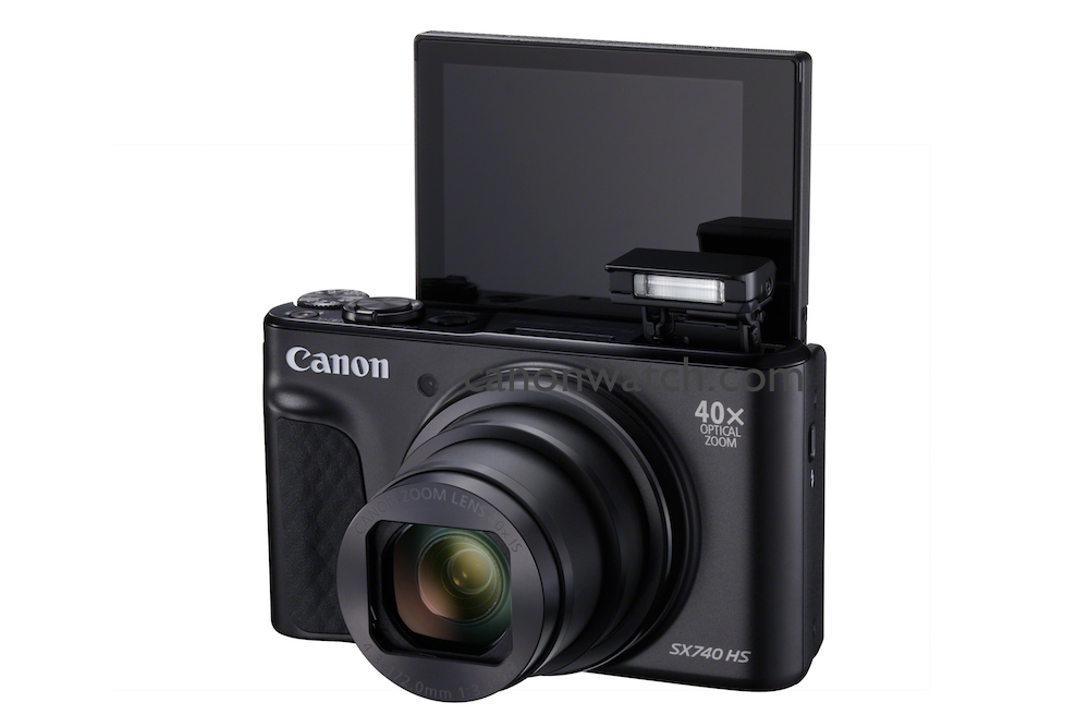 Canon PowerShot SX740 HS technical specification brochure leaks