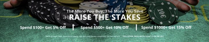 Buy More Save More At KEH (up To 15%)