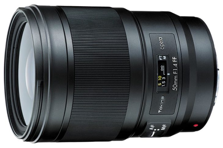 The Tokina Opera 50mm F/1.4 For FF DSLR Will Sell At $1100 (approximately)