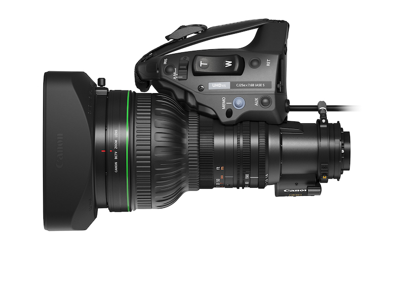 Canon Expands Lineup of Portable Zoom Lenses For 4K Broadcast Cameras With The Introduction of