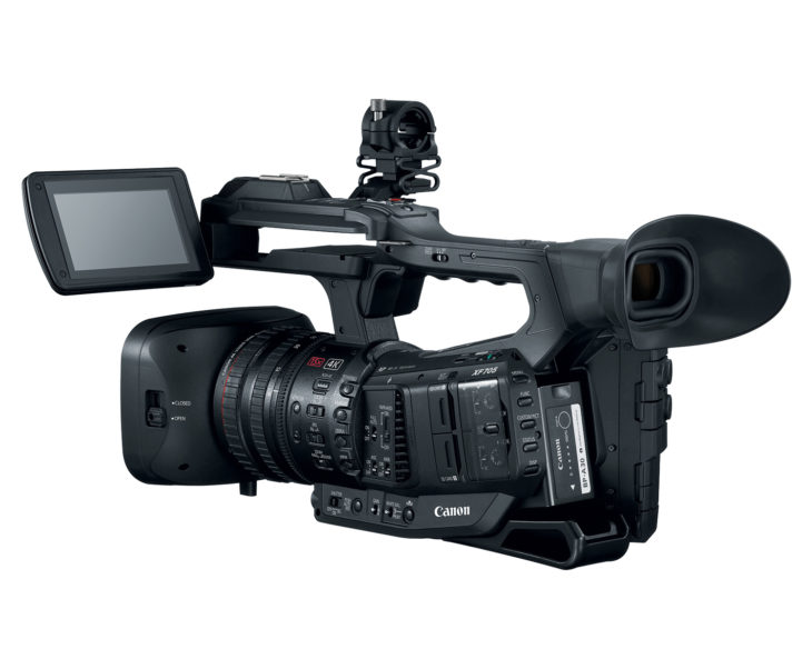 Canon Announces Canon XF705, New Flagship Professional Camcorder With 4K Video