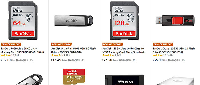 sandisk memory