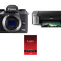 Canon EOS M5 Bundle With PIXMA Pro-100 Printer on sale at $589