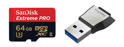 SanDisk Extreme Pro - flash memory card - 128 GB - SDXC UHS-II