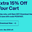 Get 15% Off On EBay Purchases, But Only Today