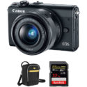 Deal: Canon EOS M100 with 15-45mm IS STM Lens and Accessories Kit – $399 (limited time)