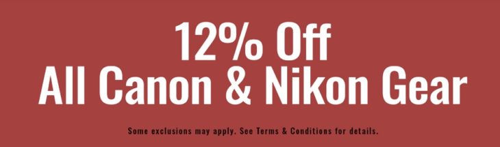 Get 12% Off All Canon And Nikon Gear At KEH (2 Days Special)