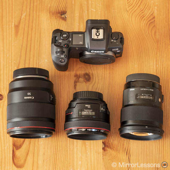 Sigma rf. Canon 50mm f1.2 RF. Canon Rp 50mm 1.8. Canon Rp 50mm 1.4. Canon 50 1.4 EOS R.