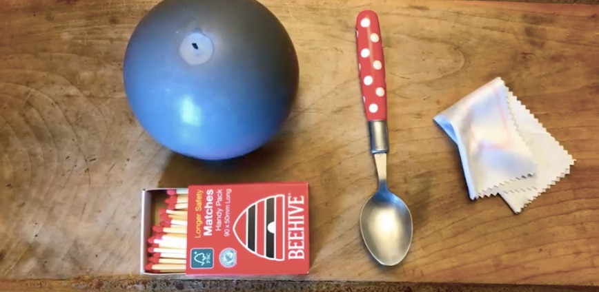 Learn How To Clean Your Lens With A Candle, A Spoon And A Lens Cleaning Cloth
