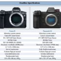 Panasonic Lumix DC-S1 Vs Canon EOS R Specification And Size Comparison